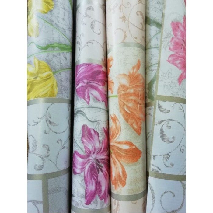 Обои бумажные, водостойкие при эксплуатации Обои бумажные, водостойкие при эксплуатации "Гомельобои" Лель 51, 0,53х10,05м