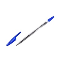 Ручка шариковая ErichKrause R-301 Classic Stick, узел 1.0 мм, чернила синие, длина линии письма 2000 метров, штрихкод на ручке