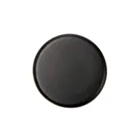 Ручка-кнопка CAPPIO РК102, d=18 мм, пластик, цвет черный