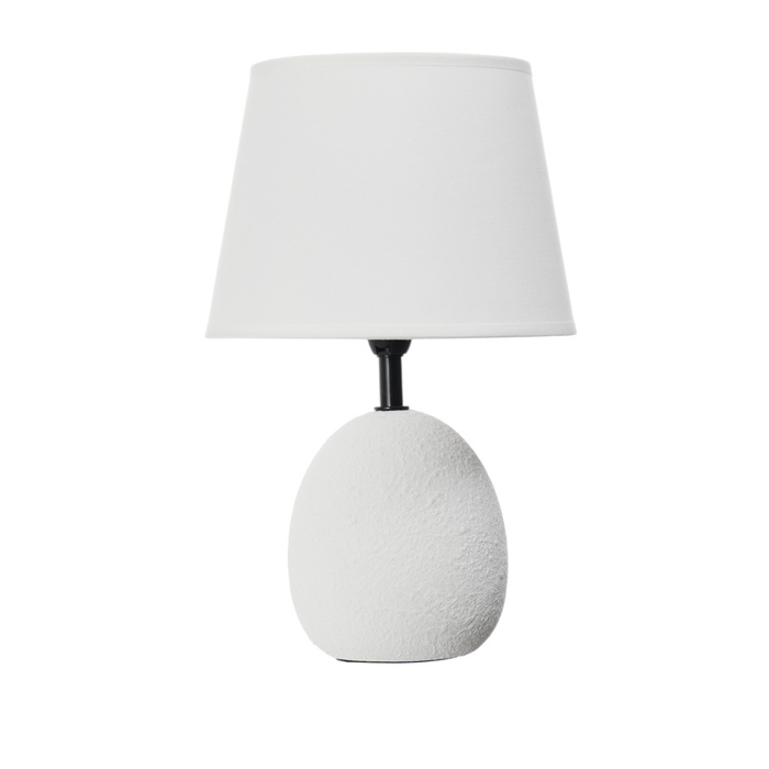 Лампа настольная "Притча" 1х40Вт Е14 белый 20х20х32см