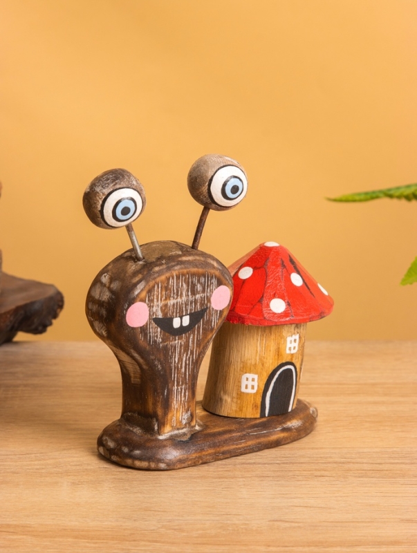 Сувенир &laquo;Улитка&raquo;, 11&times;12&times;6 см, дерево