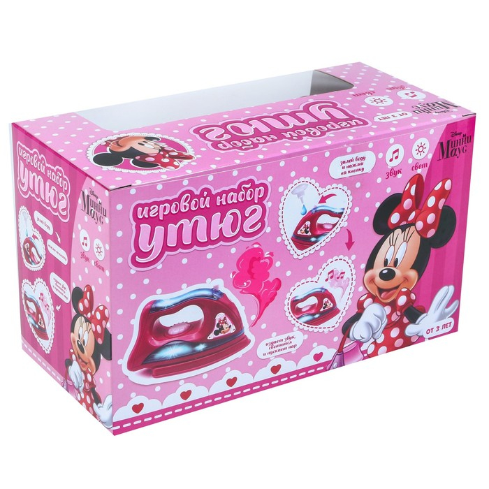 Игровой набор «Утюг», Минни Маус, звук, свет Игровой набор «Утюг», Минни Маус, звук, свет