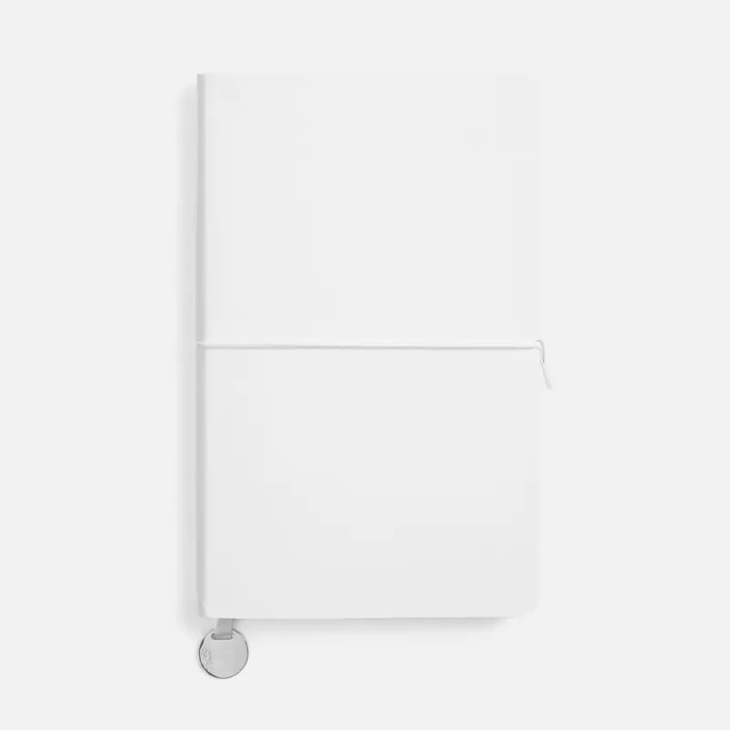 Ежедневник Waltz, недатированный, белый