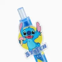 Набор Ежедневник А5, 80 л, ручка и наклейки Стич