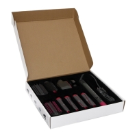 Мультистайлер для волос LF-27, Airwrap 5 в 1, 1300 Вт, 3 режима, керамическое покрытие, фуксия, 1012 Мультистайлер для волос LF-27, Airwrap 5 в 1, 1300 Вт, 3 режима, керамическое покрытие, фуксия, 1012