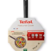 Сотейник с крышкой Natural Cook 24 см, с индикатором нагрева