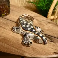 Сувенир "Геккон" албезия 35х20х6 см