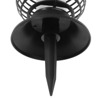 Садовый светильник Uniel на солнечной батарее &laquo;Факел&raquo;, 12 &times; 30 &times; 12 см, эффект пламени