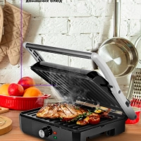 Электрогриль КТ-3633 двусторонний гриль электрический 2200Вт Электрогриль КТ-3633 двусторонний гриль электрический 2200Вт