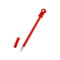 Ручка-прикол Calligrata "Лапка", гелевая, МИКС