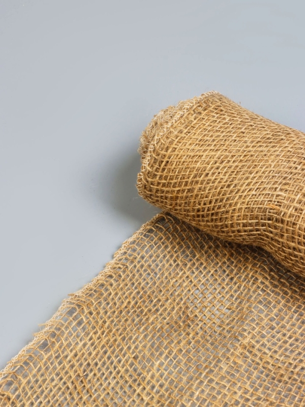 Лента из джута, 0,15 &times; 5 м, плотность 190 г/м&sup2;, плетение 26 &times; 26 нитей