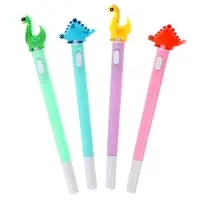 Ручка световая &laquo;Динозаврик&raquo;, синие чернила, МИКС