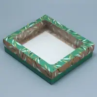 Коробка подарочная, упаковка, &laquo;Эко&raquo; , 23.5 х 20.5 х 5.5 см