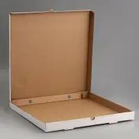 Коробка для пиццы, белая, 50 х 50 х 4 см