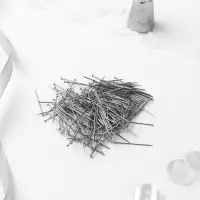 Булавки портновские &laquo;Гвоздики&raquo;, 24 мм, 200 шт., цвет серебряный