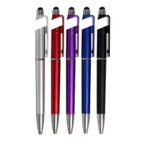 Ручка - прикол шариковая Calligrata &laquo;Подставка под сотовый&raquo;, со стилусом, МИКС