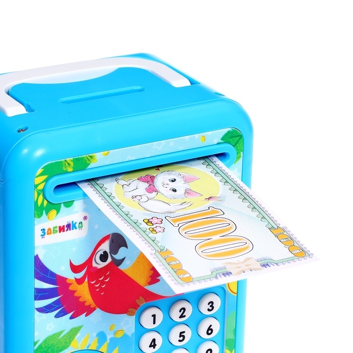 Музыкальная игрушка &laquo;Супер сейф&raquo;, голубой
