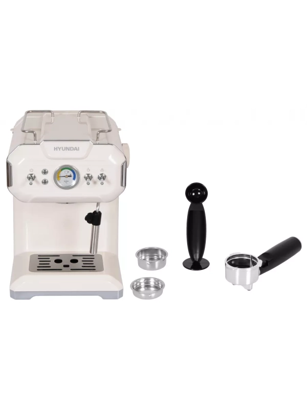 Кофеварка рожковая HEM-5300 850Вт бежевый