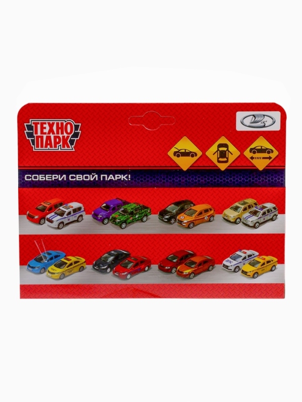 Машина металлическая &laquo;LADA VESTA SW CROSS&raquo;, открываются двери, багажник, инерция, 12 см, белый