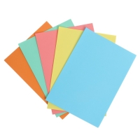 Бумага цветная А4 100л Calligrata Умеренный интенсив МИКС 5цв 80г/м2