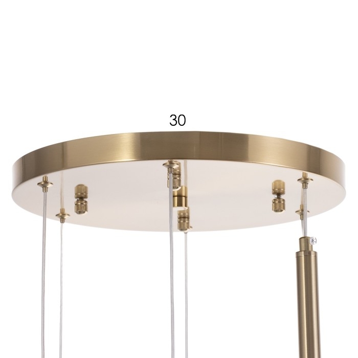 Светильник "Жаклин" 6х3Вт G4 бронза 30х30х180см