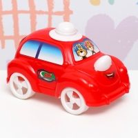 Машина пластмассовая "Мультяшка" 17 х 10 х 11 см, микс Машина пластмассовая "Мультяшка" 17 х 10 х 11 см, микс