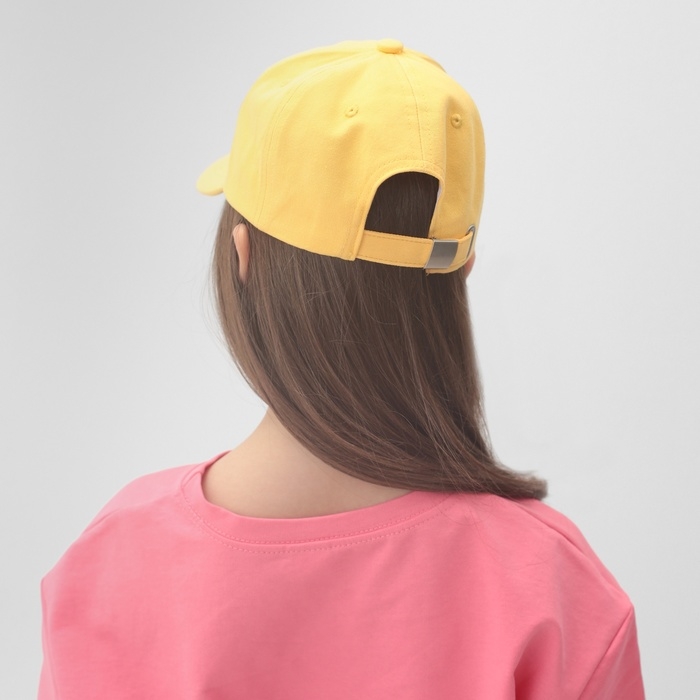 Кепка детская MINAKU Кепка детская MINAKU "Oh happy day", цвет жёлтый, р-р 54