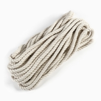 Канат хлопчатобумажный 12 мм (20 м) белый, Моток Канат хлопчатобумажный 12 мм (20 м) белый, Моток