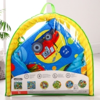 Развивающий коврик с дугами &laquo;Транспорт&raquo;, 85х85 см, Крошка Я