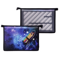 Папка для труда А4, 325 х 230 х 100 мм, молния сверху, пластиковая, ПТР-22 "Ракета" Папка для труда А4, 325 х 230 х 100 мм, молния сверху, пластиковая, ПТР-22 "Ракета"