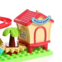 Конструктор развивающий с шестерёнками &laquo;Дино Мир&raquo;, 33 детали