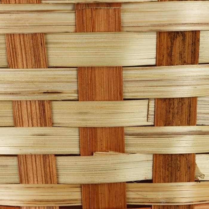 Корзина плетеная, D21 х 10/24 см, бамбук Корзина плетеная, D21 х 10/24 см, бамбук