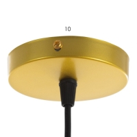 Светильник BayerLux "Брайтон" Е27 40Вт золото 35х35х30-130см Светильник BayerLux "Брайтон" Е27 40Вт золото 35х35х30-130см