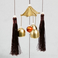 Музыка ветра металл "Дельфины" 4 колокольчика 52х12,5х2,7 см Музыка ветра металл "Дельфины" 4 колокольчика 52х12,5х2,7 см