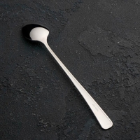 Ложка для коктейля &laquo;Мондиал&raquo;, длина 19,5 см, толщина 2,5 мм, цвет серебряный