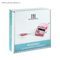 Аппарат для маникюра и педикюра TNL MP-18, 4 фрезы, 35 000 об./мин, 30 Вт, красный