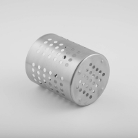 Подставка из нержавеющей стали для столовых приборов Доляна &laquo;Индия&raquo;, 12&times;10 см