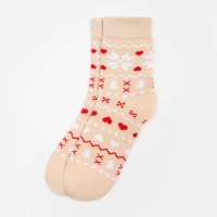 Носки новогодние женские KAFTAN "Скандинавия" размер 36-39 (23-25 см) Носки новогодние женские KAFTAN "Скандинавия" размер 36-39 (23-25 см)