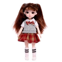 Кукла шарнирная &laquo;Арина&raquo; в платье, МИКС