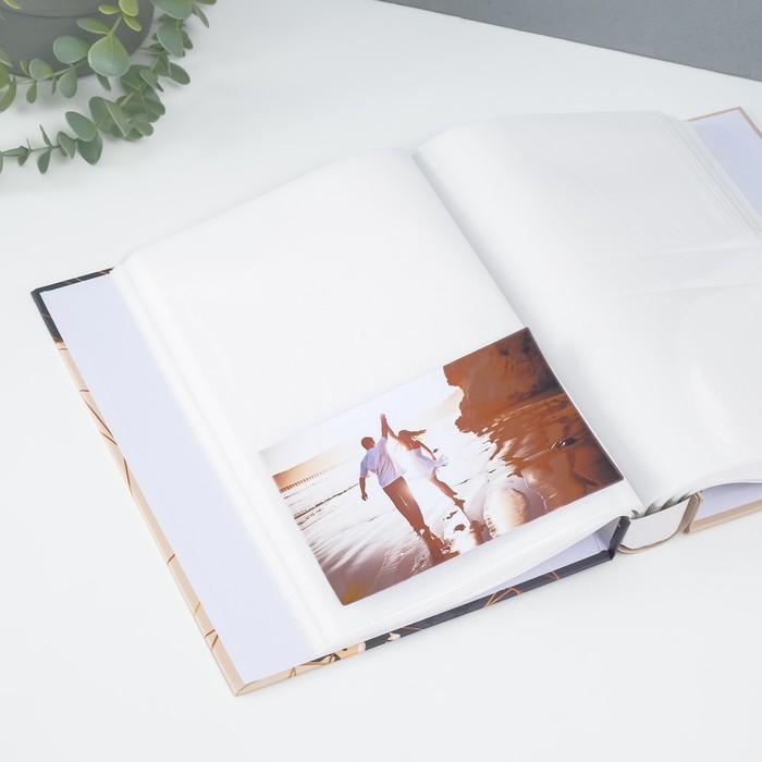 Фотоальбом на 200 фото 10х15 см "Париж" в коробке МИКС 5,5х20,6х26,2