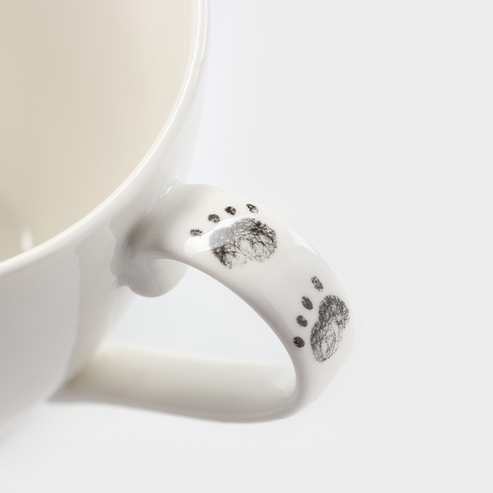 Чайная пара фарфоровая «Винни Пух», кружка 440 мл Чайная пара фарфоровая «Винни Пух», кружка 440 мл