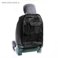 Органайзер на спинку сиденья 39 х 60 см, черный