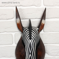 Маска дерево "Зебра" 50х16х7 см
