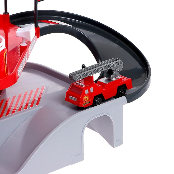 Игровой набор &laquo;Служба спасения 911&raquo;, 2 уровня, вертолетная площадка