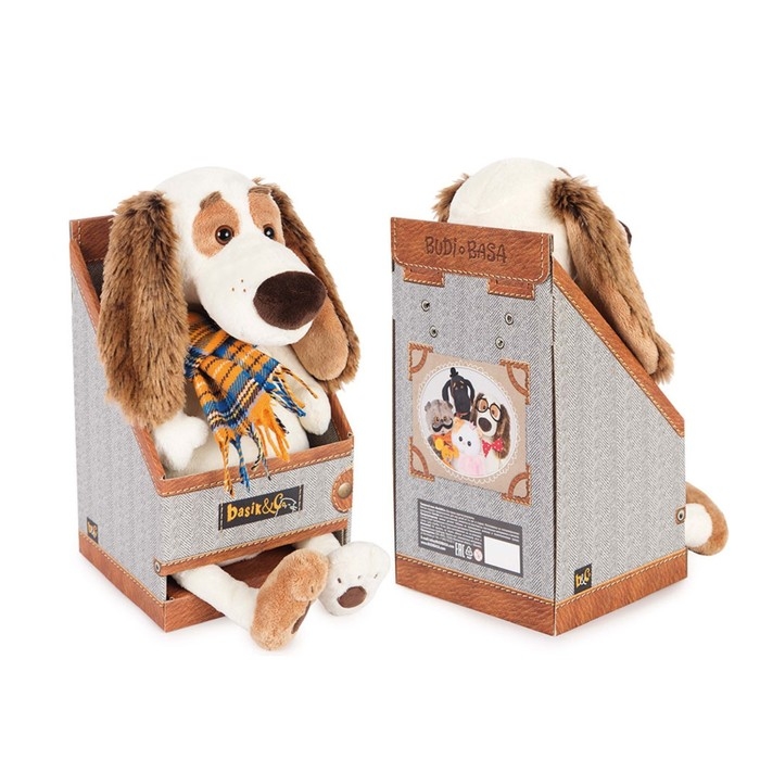 Мягкая игрушка &laquo;Бартоломей в горнолыжных очках&raquo;, 27 см