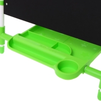 Мольберт детский двусторонний &laquo;Доска знаний&raquo;, регулируется по высоте, цвет салатовый