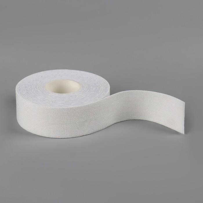 Кинезио-тейп, 2,5 см &times; 5 м, цвет белый