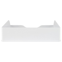 Лоток для бумаг горизонтальный Стамм "Дельта", белый Лоток для бумаг горизонтальный Стамм "Дельта", белый