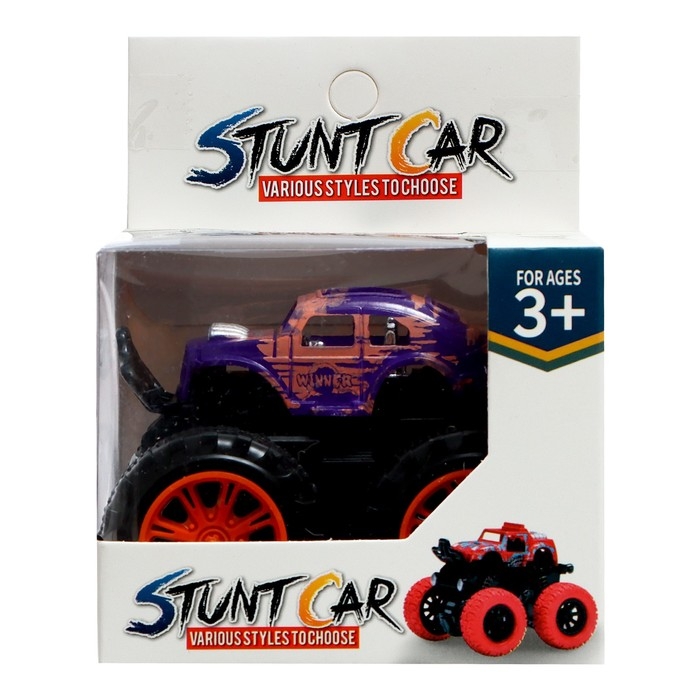 Машина-перевёртыш &laquo;Трюкач&raquo;, инерция, МИКС