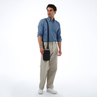 Сумка мужская через плечо TEXTURA, искусственная кожа, цвет коричневый Сумка мужская через плечо TEXTURA, искусственная кожа, цвет коричневый